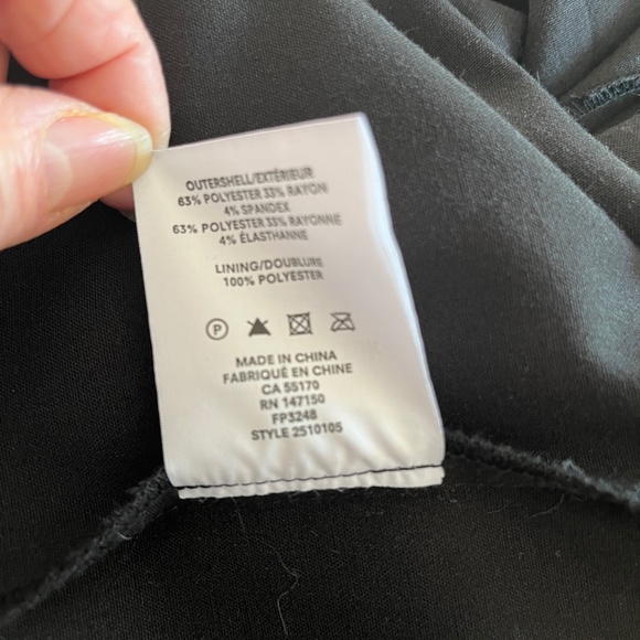 XL - Frank and Oak Sleeveless Jumpsuit. Black. - Picture 6 of 6